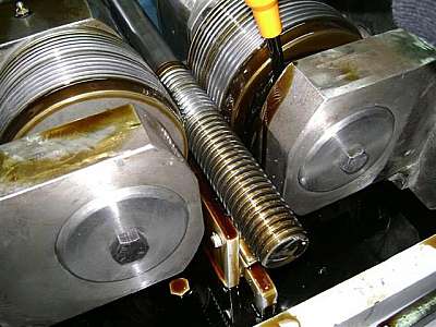 Máquina de laminação de rosca Máquina de laminação de rosca