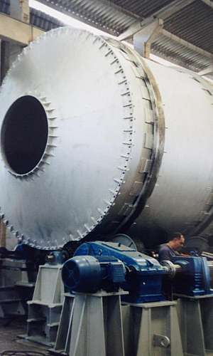 Forno rotativo fundição Forno rotativo fundição