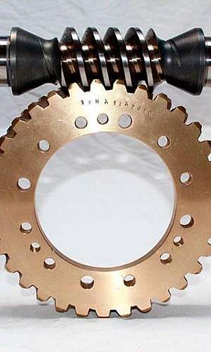 Rosca sem fim com coroa Rosca sem fim com coroa